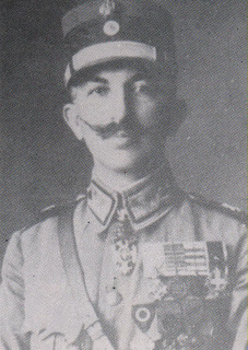 Ο στρατηγός Νικόλαος Τρικούπης, επικεφαλής του Α' ΣΣ