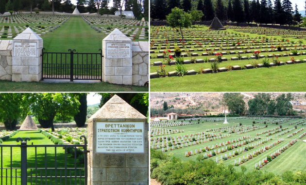 Τα βρετανικά στρατιωτικά νεκροταφεία Πολυκάστρου, Δοϊράνης, Καλοκάστρου Στρυμωνικού και Σούδας