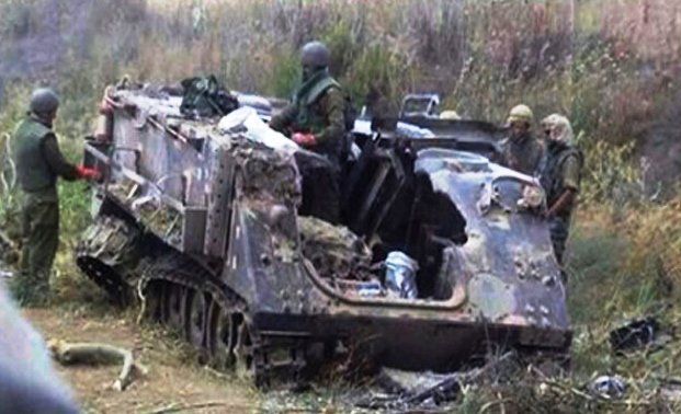 10 - Κατεστραμμένο M113